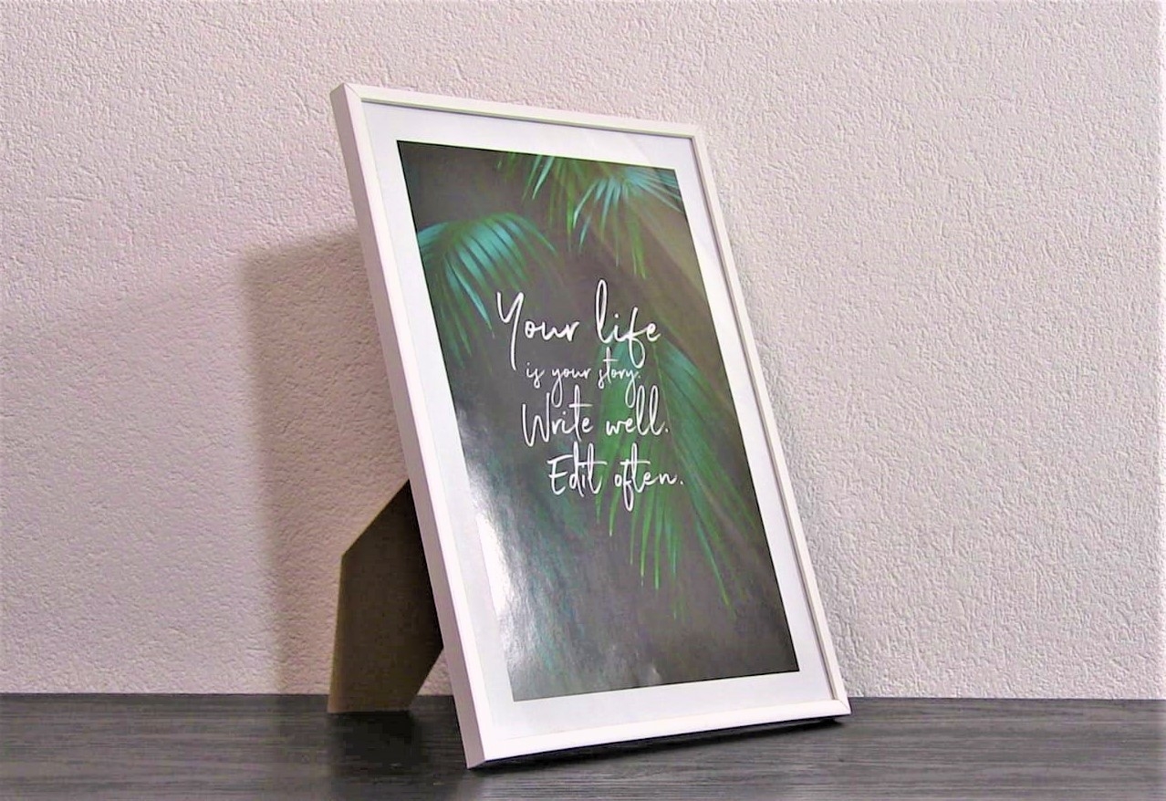 Rama foto, alba (21x30cm) Rama foto, alba (21x30cm)