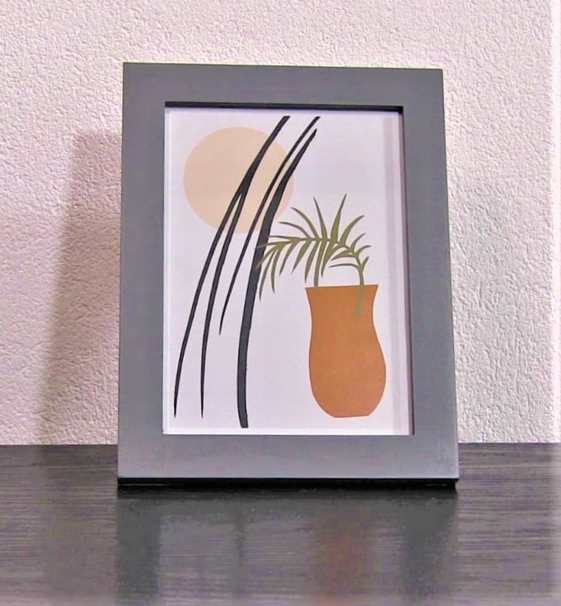 Rama foto, gri inchis (13x18cm) Rama foto, gri inchis (13x18cm)