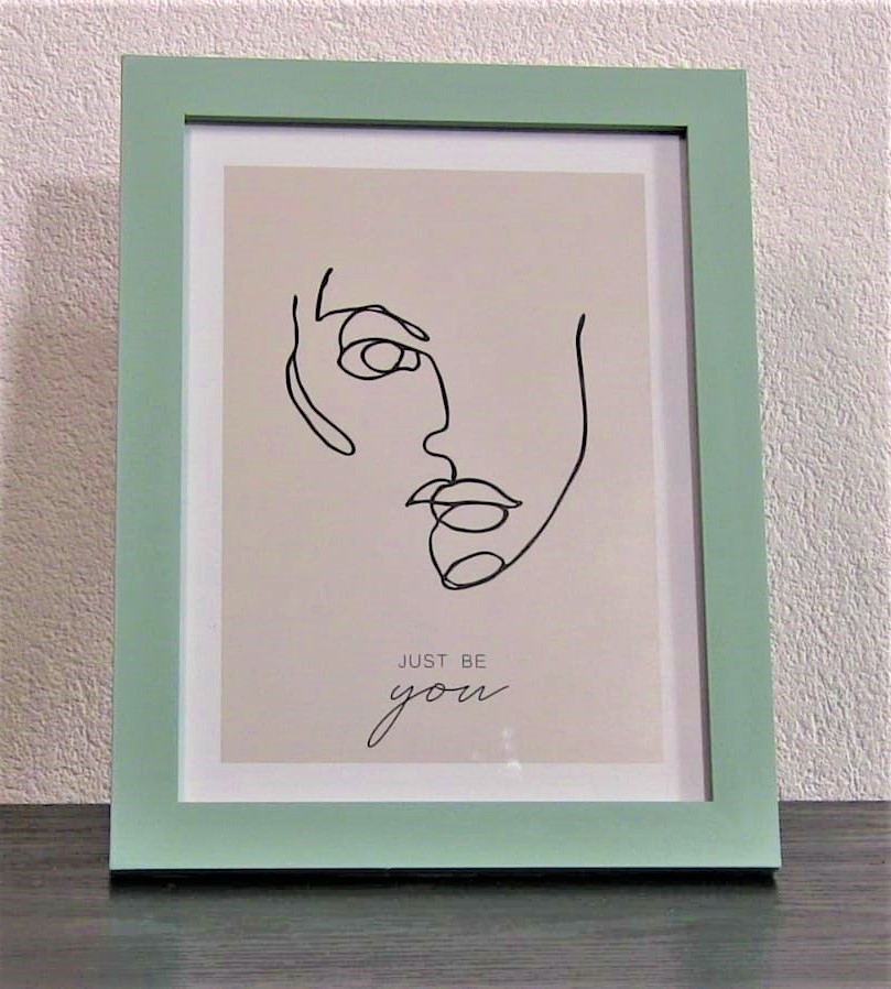 Rama foto, verde pal (18x24cm) Rama foto, verde pal (18x24cm)