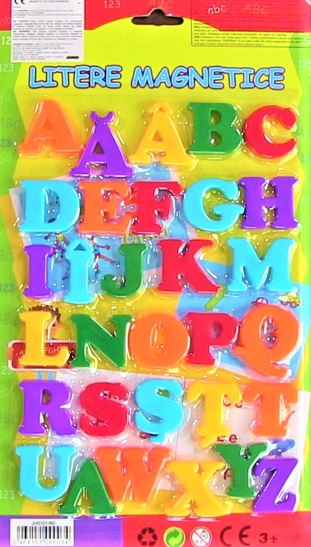 Litere magnetice - Activitati pentru copii (3+) Litere magnetice - Activitati pentru copii (3+)