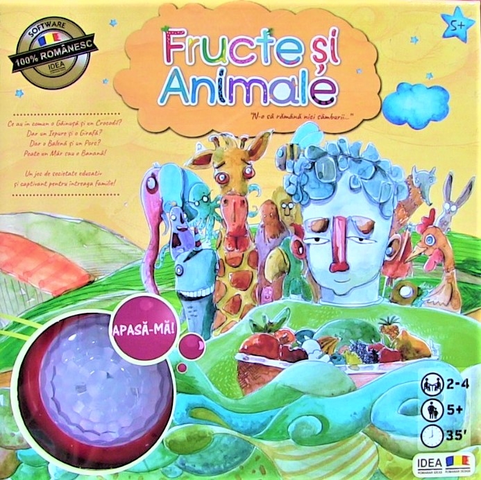 Fructe si Animale - Jocuri de societate (5+) Fructe si Animale - Jocuri de societate (5+)