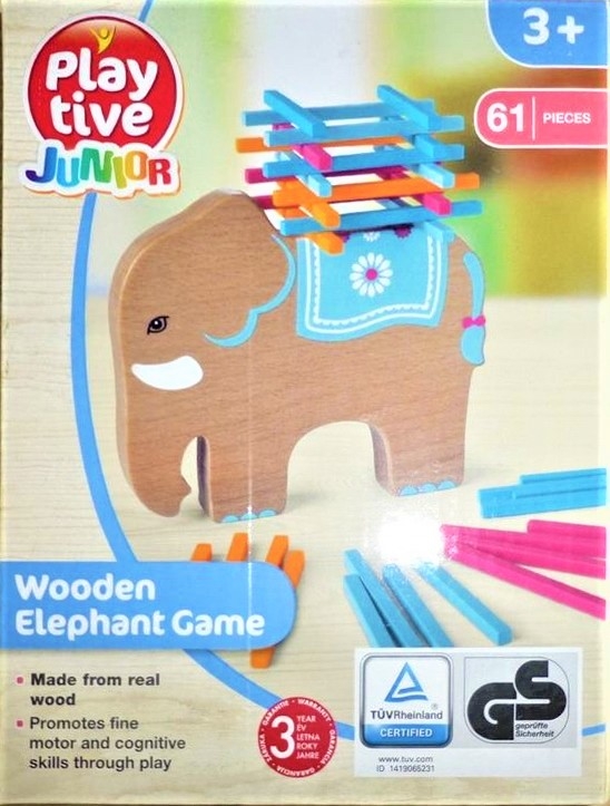 Joc cu figurine - Elefant - Jocuri pentru copii (3+) Joc cu figurine - Elefant - Jocuri pentru copii (3+)