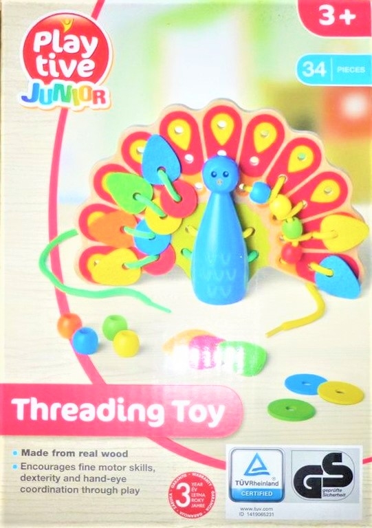 Joc cu figurine - Threading Toy - Jocuri pentru copii (3+) Joc cu figurine - Threading Toy - Jocuri pentru copii (3+)