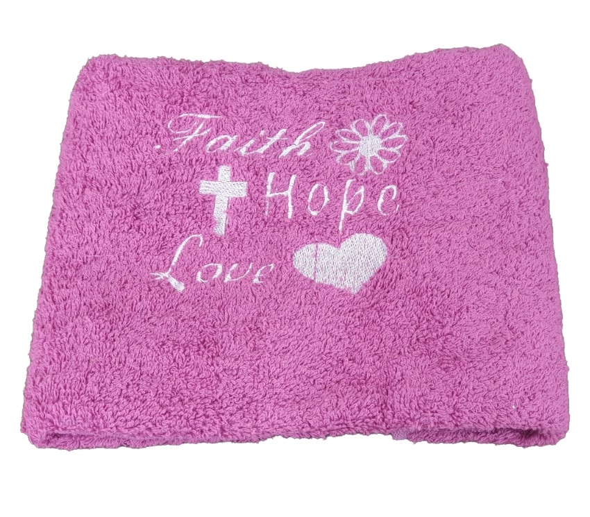 Prosop brodat - Faith, Hope, Love (mov) Prosop brodat - Faith, Hope, Love (mov)