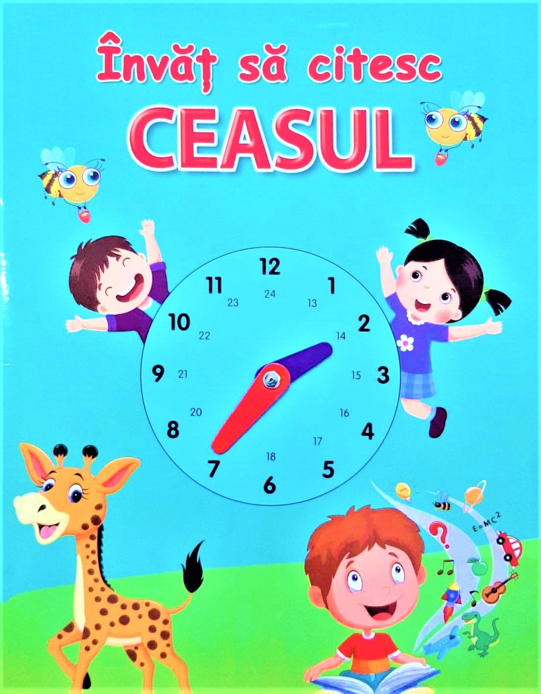 Invat sa citesc ceasul - Carte pentru copii