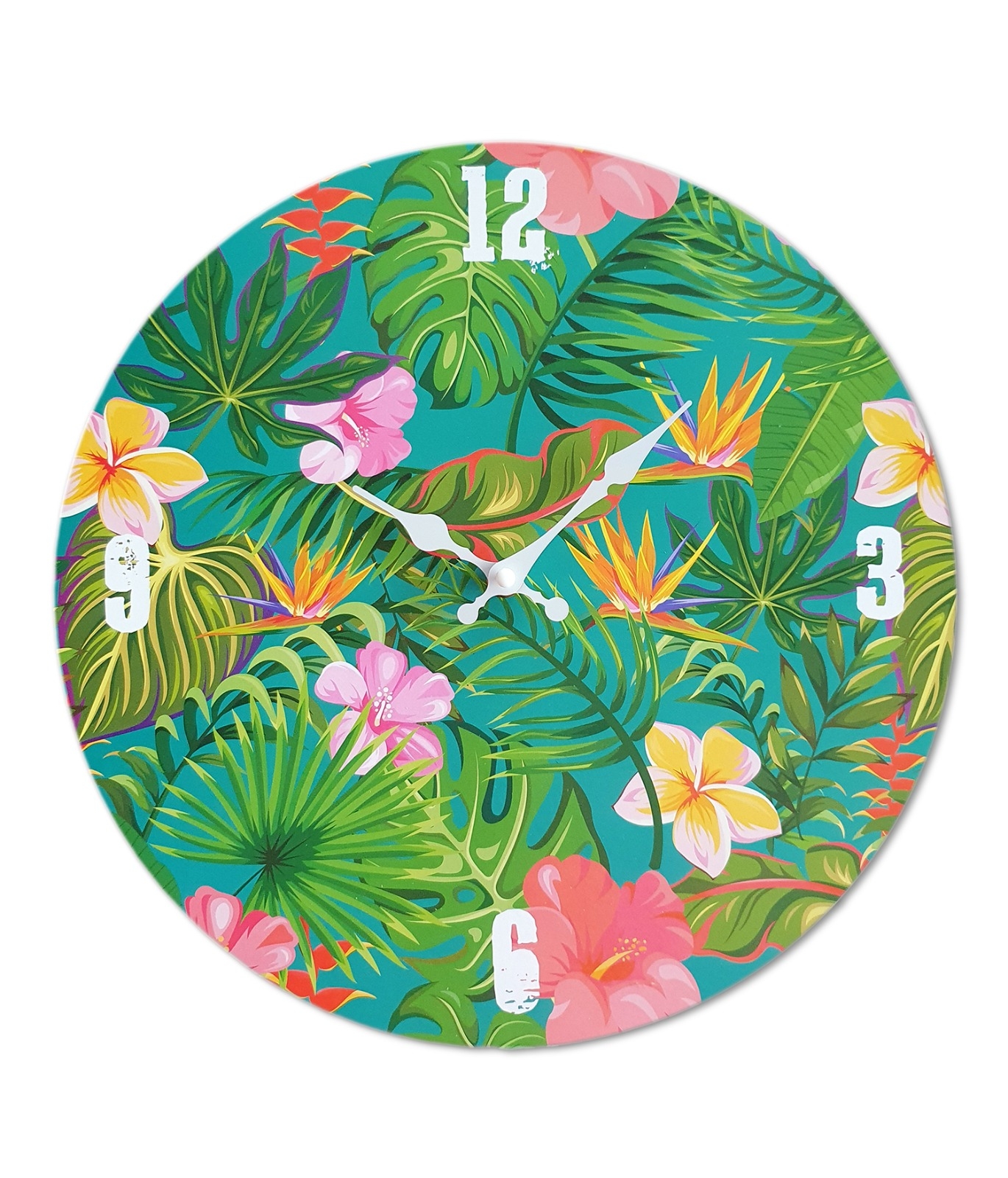 Ceas perete, 33 cm - Motiv floral Ceas perete, 33 cm - Motiv floral