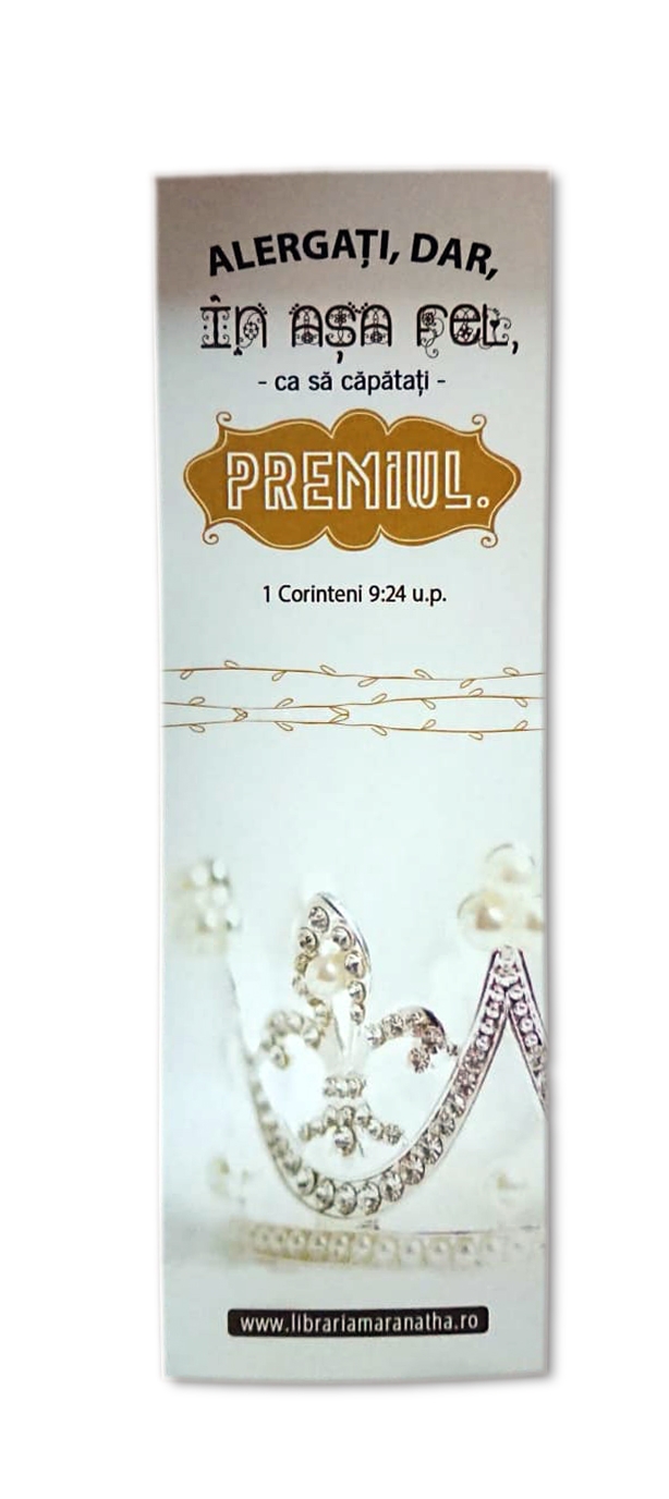 Semn de carte - Alergati, dar, in asa fel, ca sa capatati premiul (2) Semn de carte - Alergati, dar, in asa fel, ca sa capatati premiul (2)