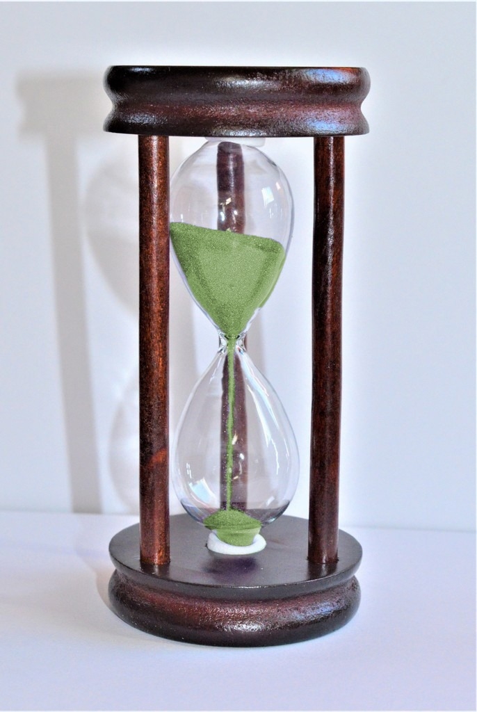 Clepsidra cu nisip - verde (13 cm) Clepsidra cu nisip - verde (13 cm)