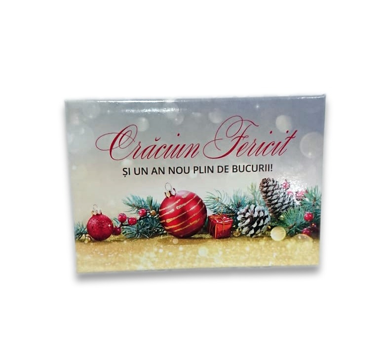 Magnet placuta - Craciun fericit (model 4) Magnet placuta - Craciun fericit (model 4)