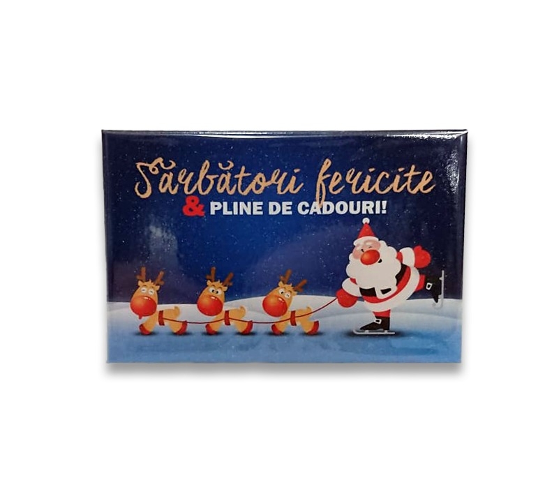 Magnet placuta - Sarbatori fericite Magnet placuta - Sarbatori fericite