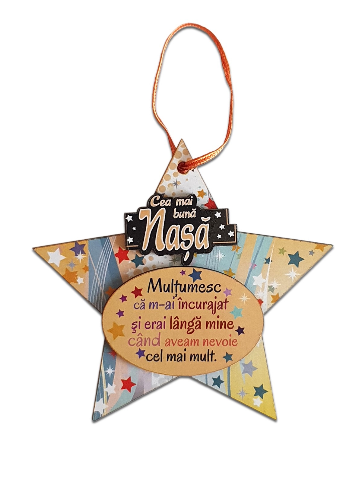 Placheta sentimentala stea - Cea mai buna nasa Placheta sentimentala stea - Cea mai buna nasa