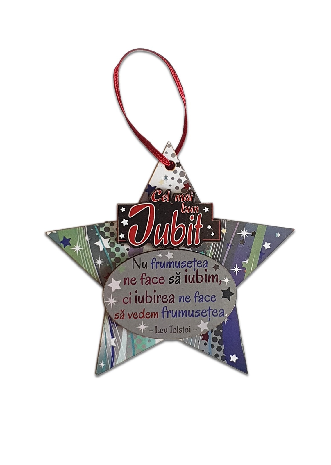 Placheta sentimentala stea - Cel mai bun iubit Placheta sentimentala stea - Cel mai bun iubit