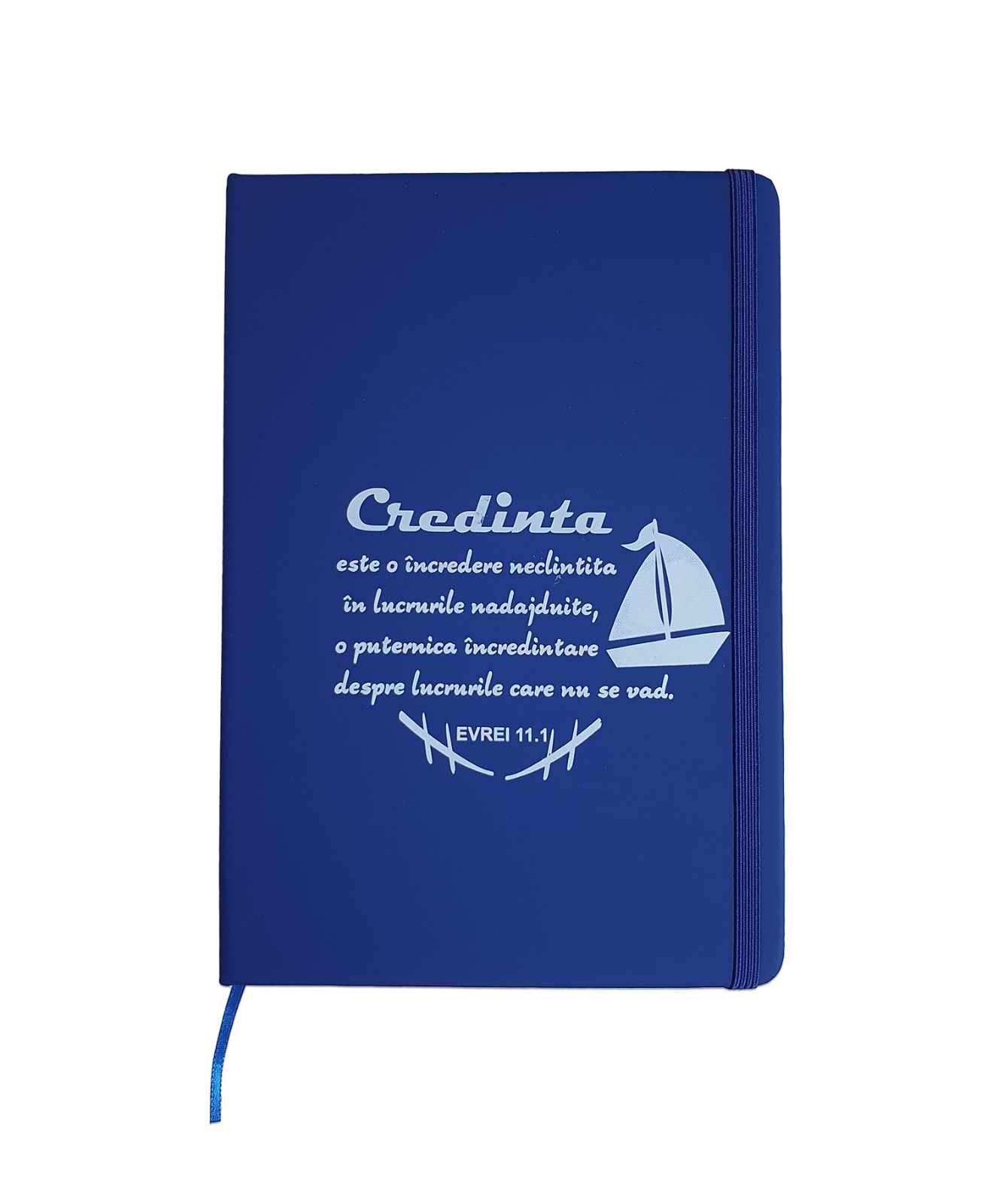 Carnetel A5 - Credința (bleumarin) Carnetel A5 - Credința (bleumarin)