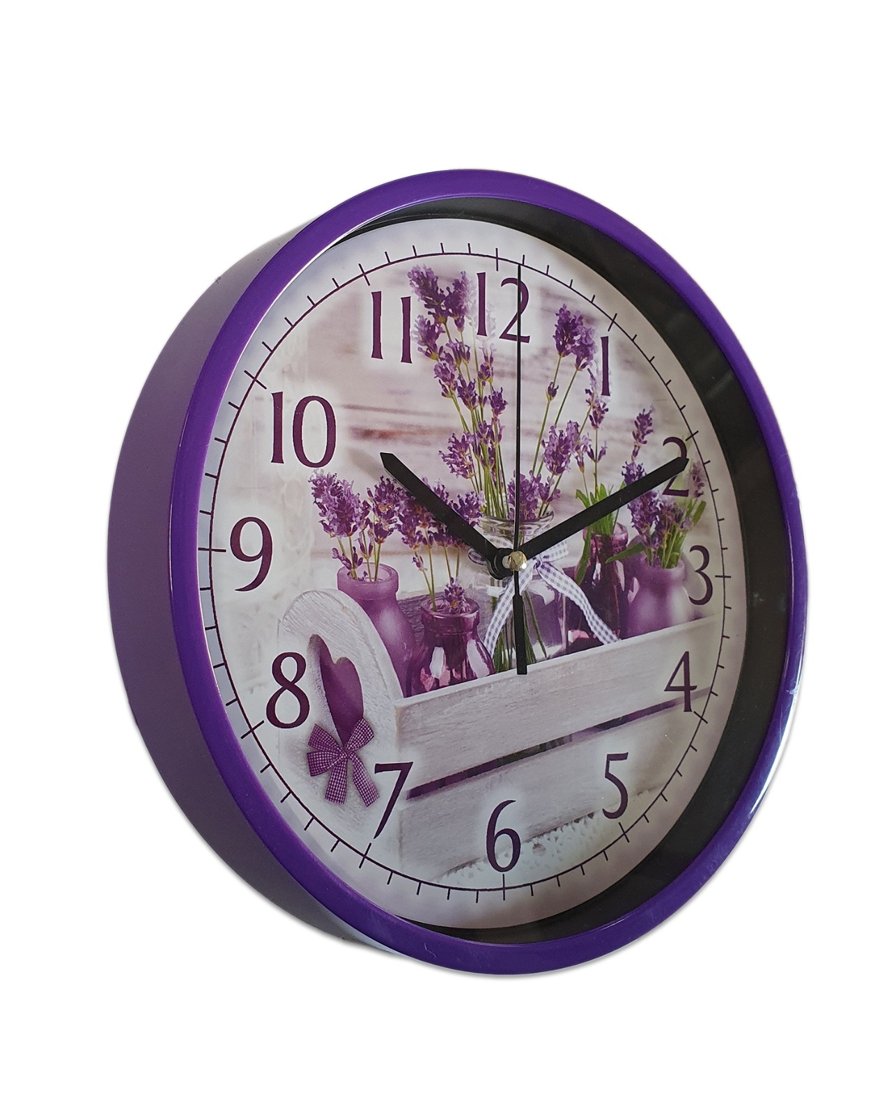 Ceas rotund de perete Lavender(24x24 cm) Ceas rotund de perete Lavender(24x24 cm)