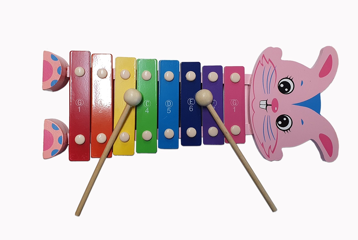 Xilofon din lemn iepuras Xilofon din lemn iepuras