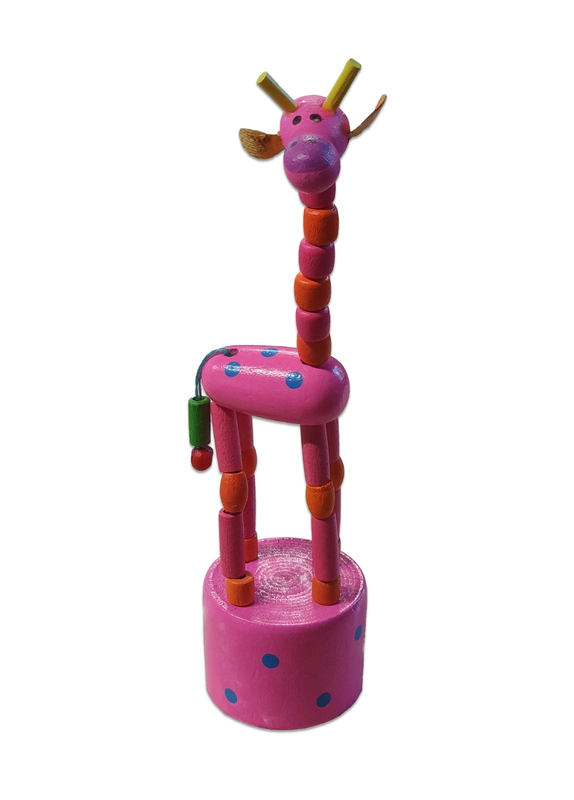 Figurina girafa din lemn - Roz Figurina girafa din lemn - Roz