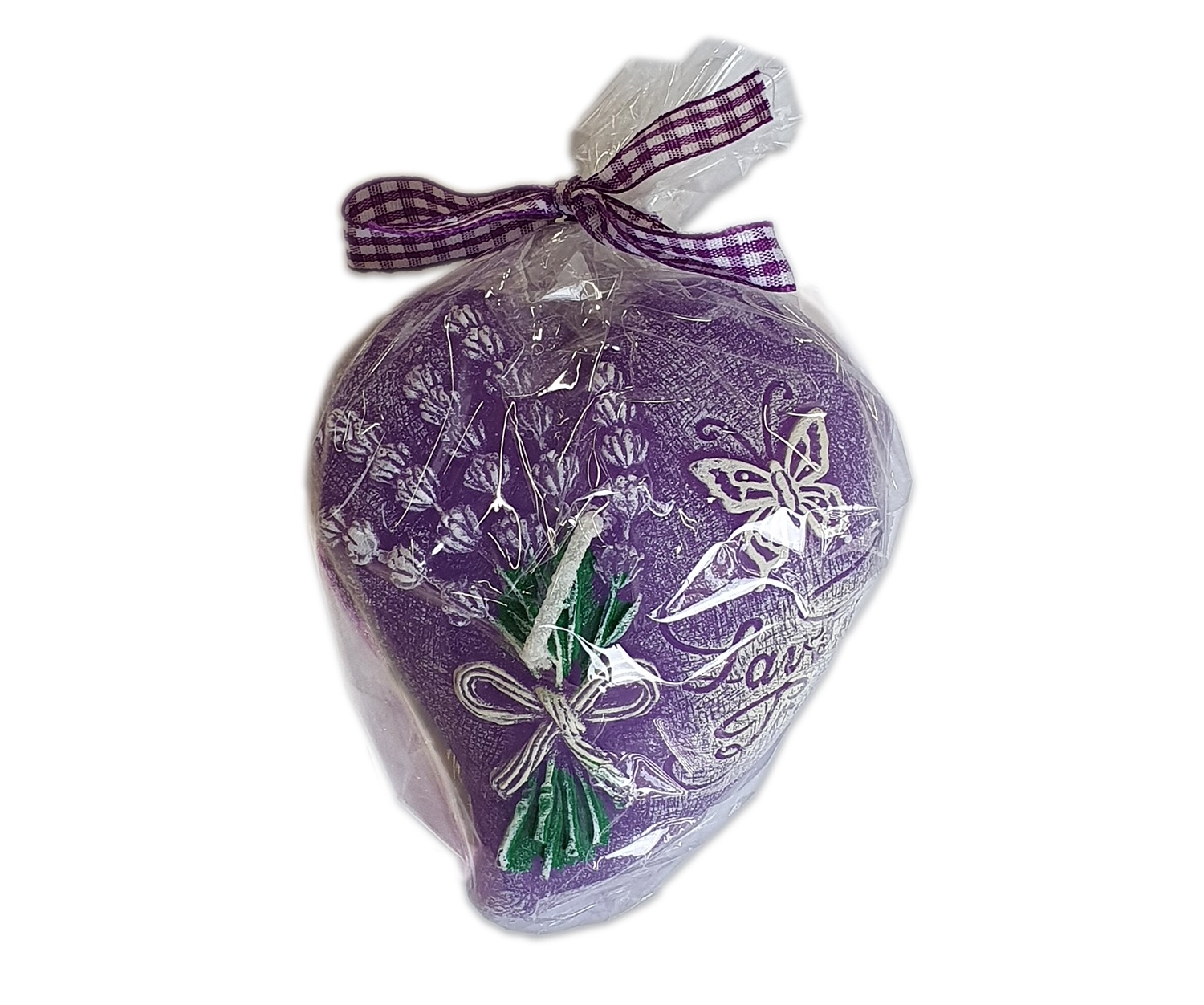 Lumanare parfumata in forma de inima - Lavender Lumanare parfumata in forma de inima - Lavender