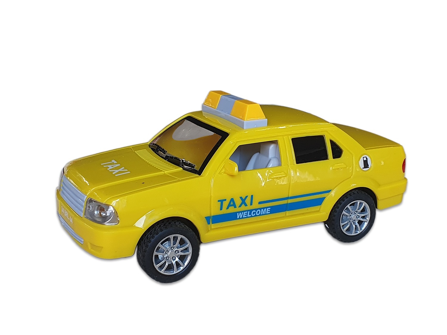 Masina taxi pentru copii  - Galbena Masina taxi pentru copii  - Galbena