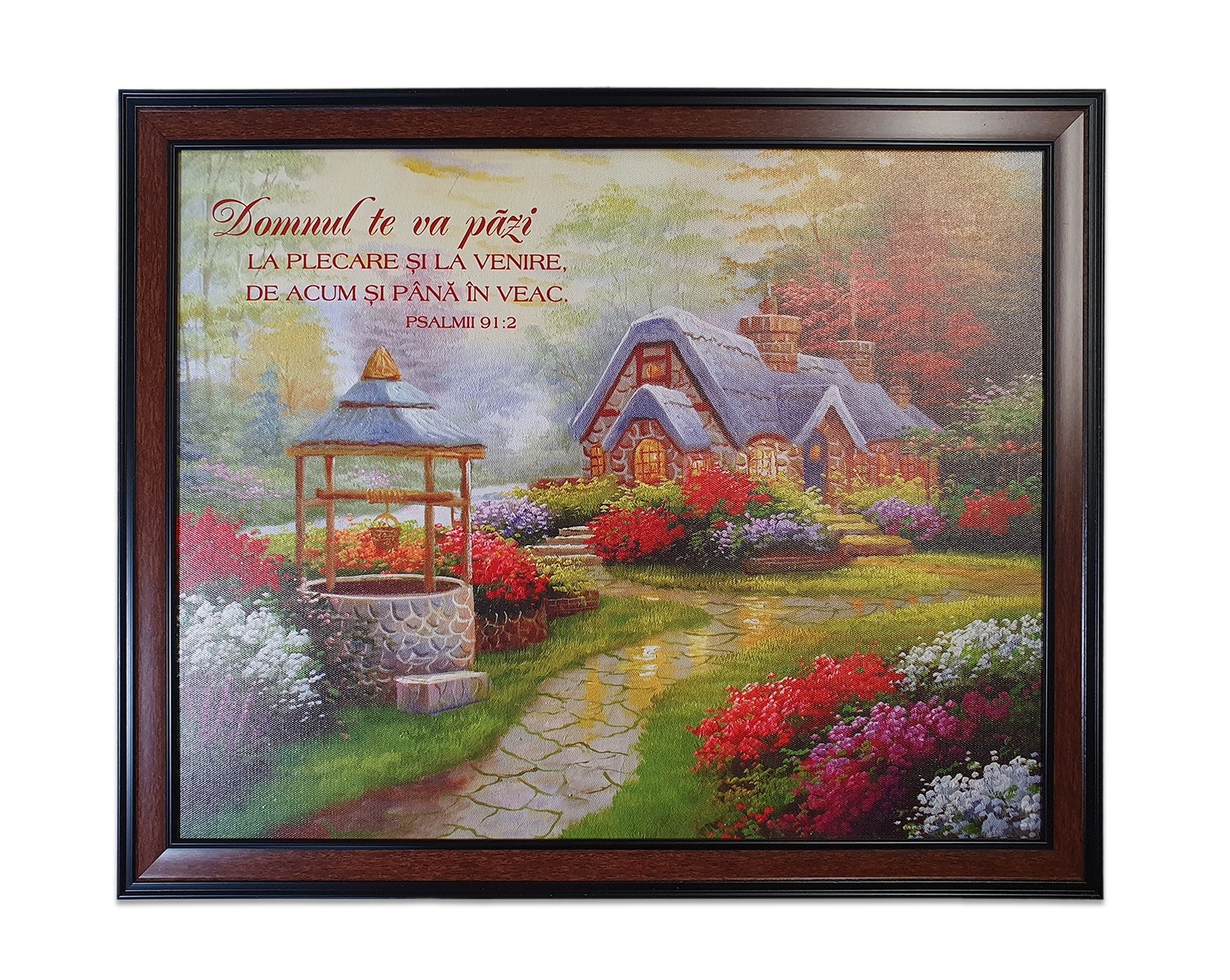 Tablou cu versete - Domnul te va pazi (50X40cm) Tablou cu versete - Domnul te va pazi (50X40cm)