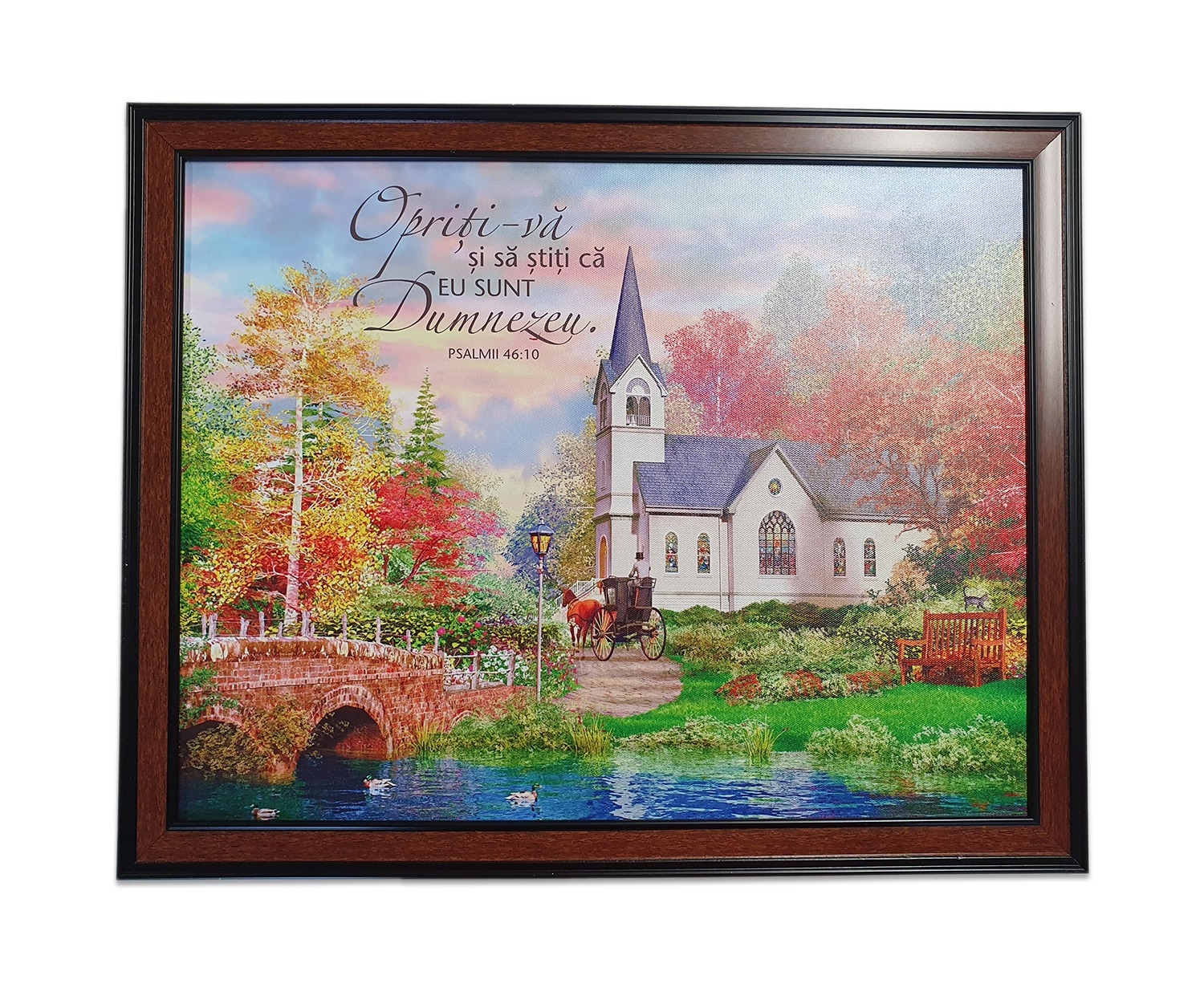 Tablou cu versete- Opriti-va (50X40cm) Tablou cu versete- Opriti-va (50X40cm)