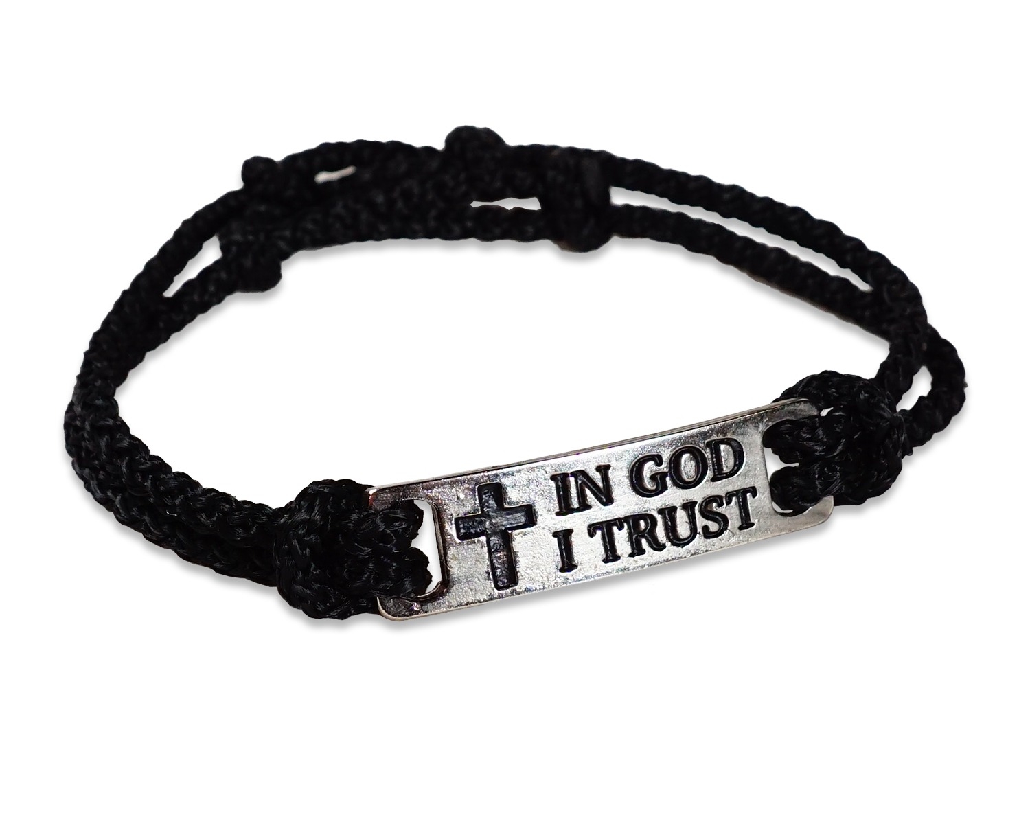 Bratara crestina (șnur) - In God I Trust Bratara crestina (șnur) - In God I Trust