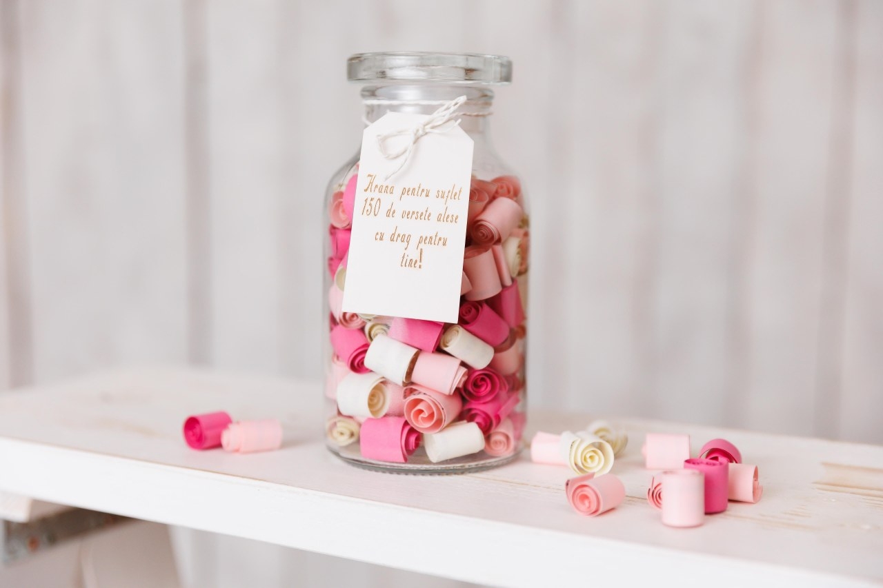 Borcan - Hrana pentru suflet 150 de versete alese cu drag pentru tine! - roz
