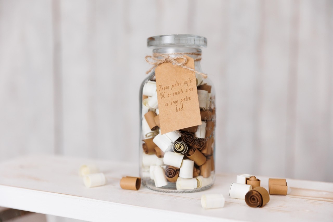 Borcan - Hrana pentru suflet 150 de versete alese cu drag pentru tine! - maro