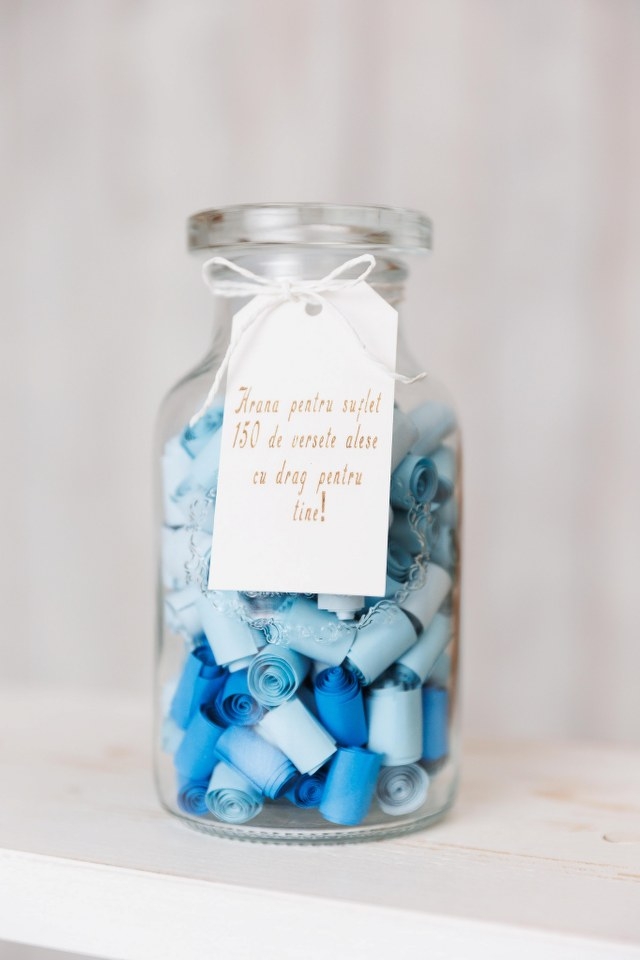 Borcan - Hrana pentru suflet 150 de versete alese cu drag pentru tine! - albastru