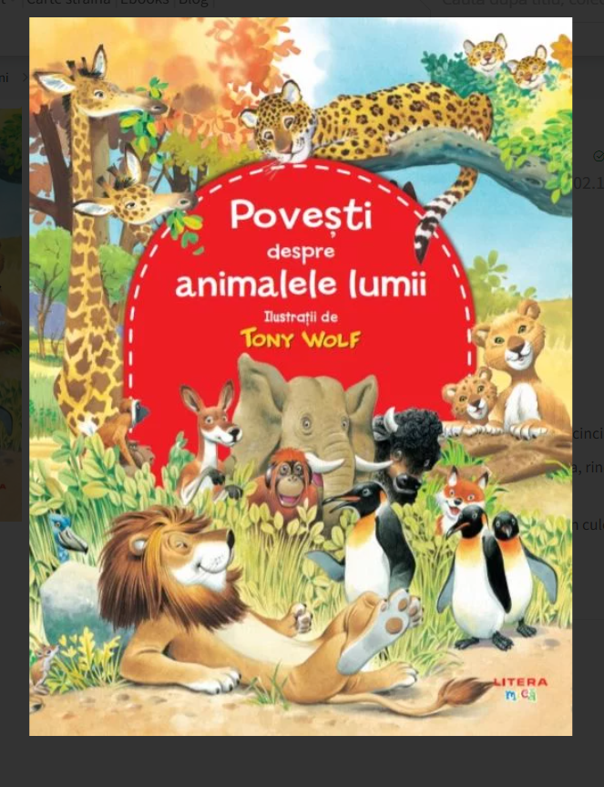 Povesti despre animalele lumii Povesti despre animalele lumii