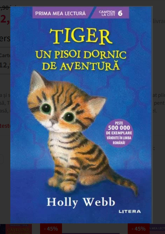 Tiger Un pisoi dornic de aventura Tiger Un pisoi dornic de aventura