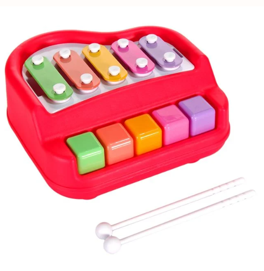 Instrument muzical - Xilofon - Pian (Jucarii pentru copii 18M+) Instrument muzical - Xilofon - Pian (Jucarii pentru copii 18M+)