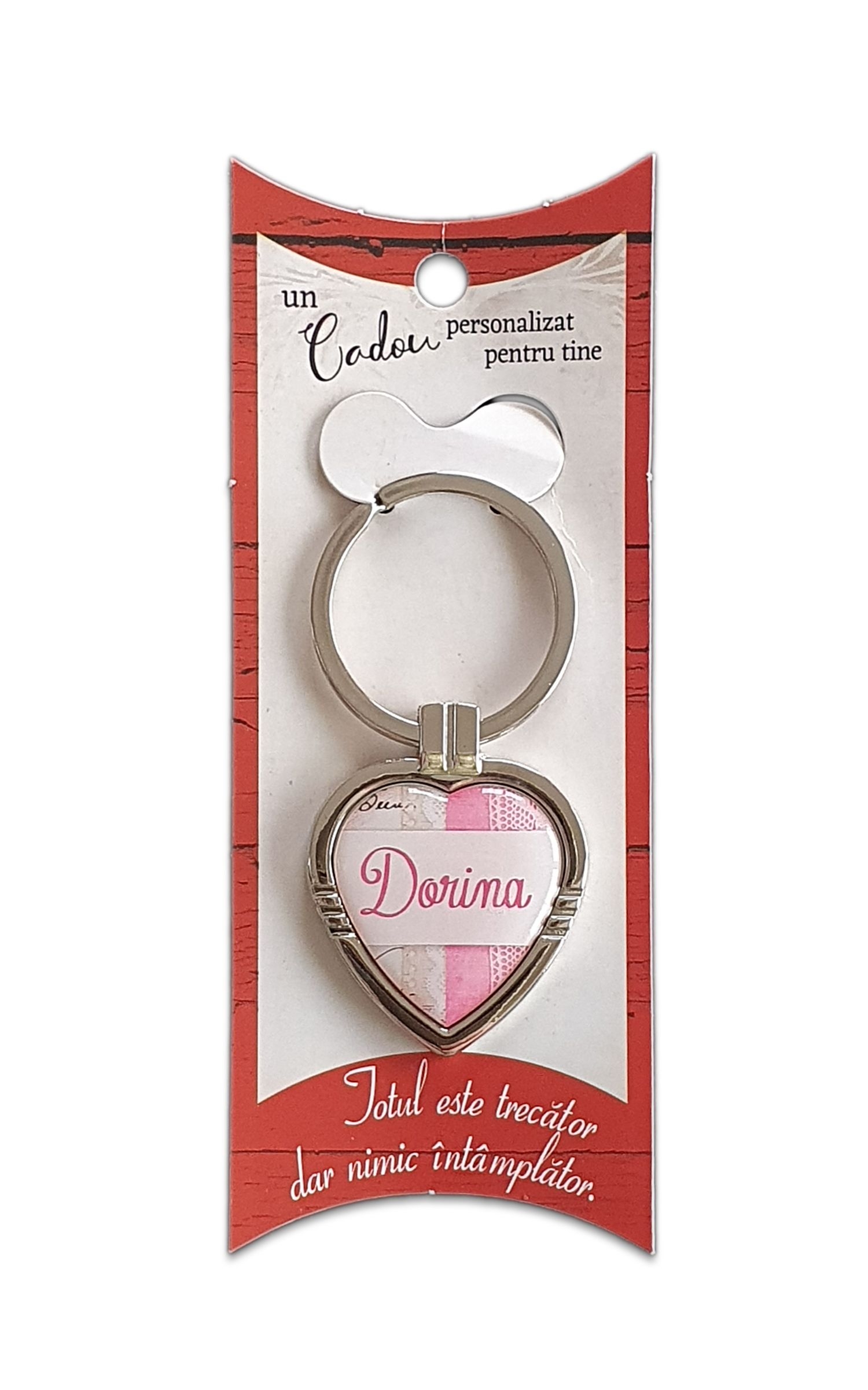 Breloc inima cu nume - Dorina Breloc inima cu nume - Dorina