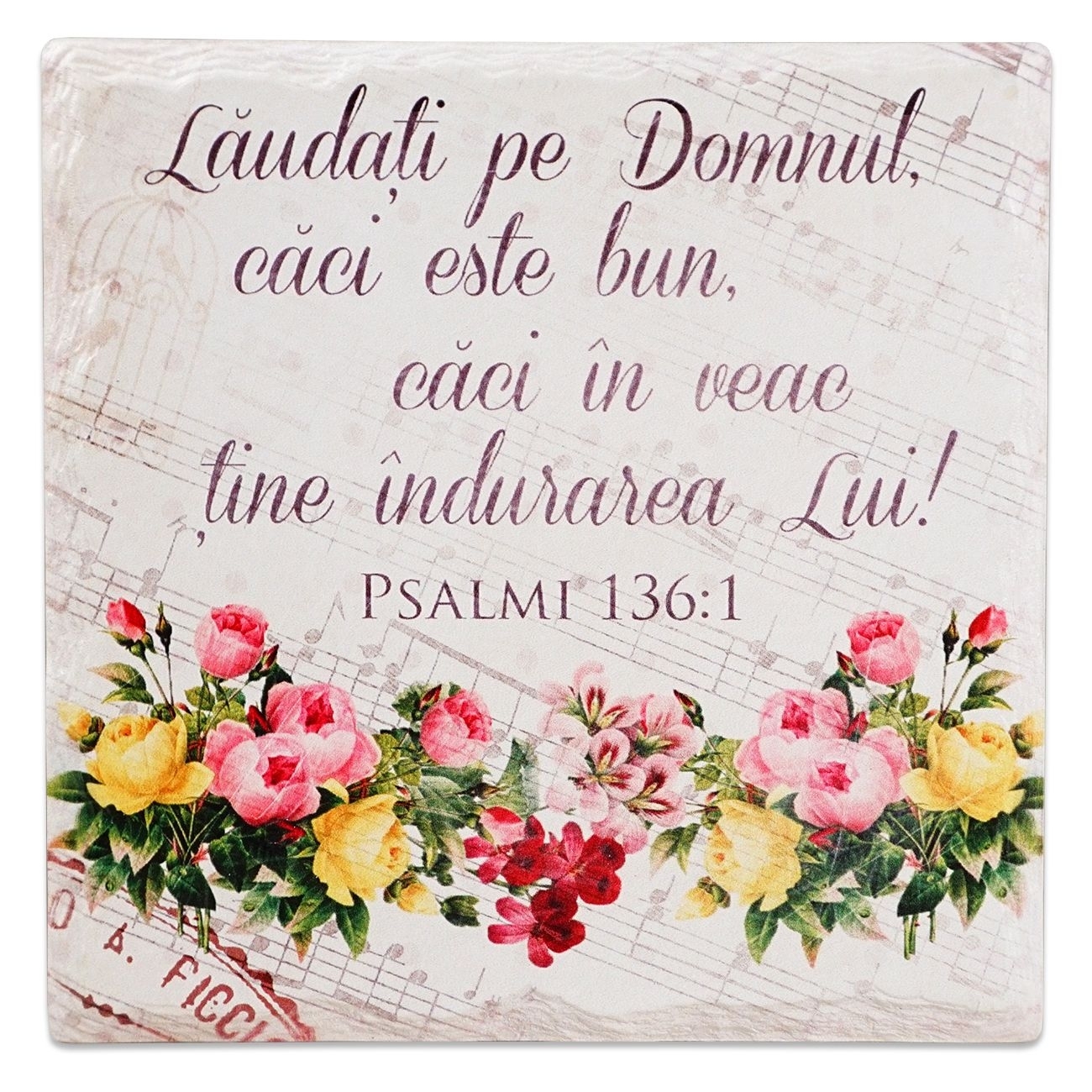 Suport Cratita Patrat - Laudati pe Domnul Suport Cratita Patrat - Laudati pe Domnul