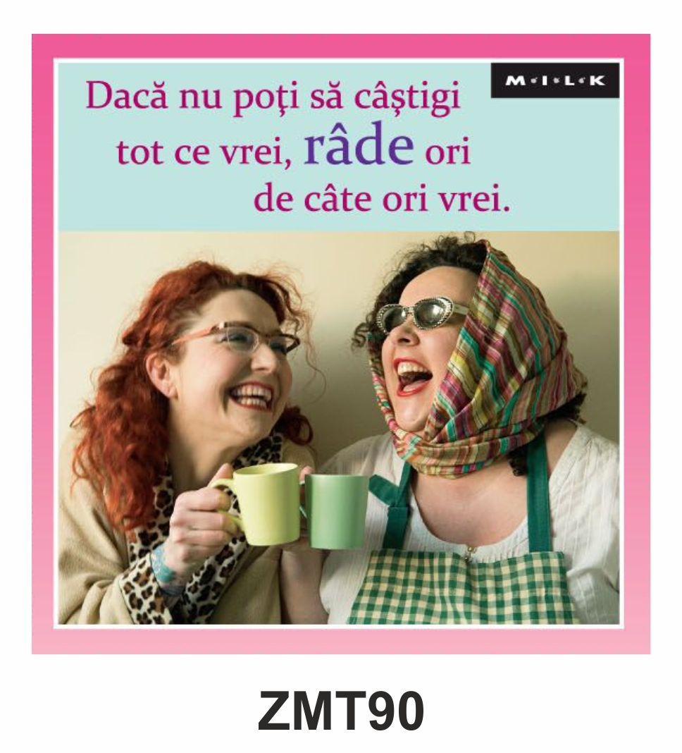 Magnet de frigider - Rade ori de cate ori vrei  ( 7.7 cm x 7.7  cm ) Magnet de frigider - Rade ori de cate ori vrei  ( 7.7 cm x 7.7  cm )