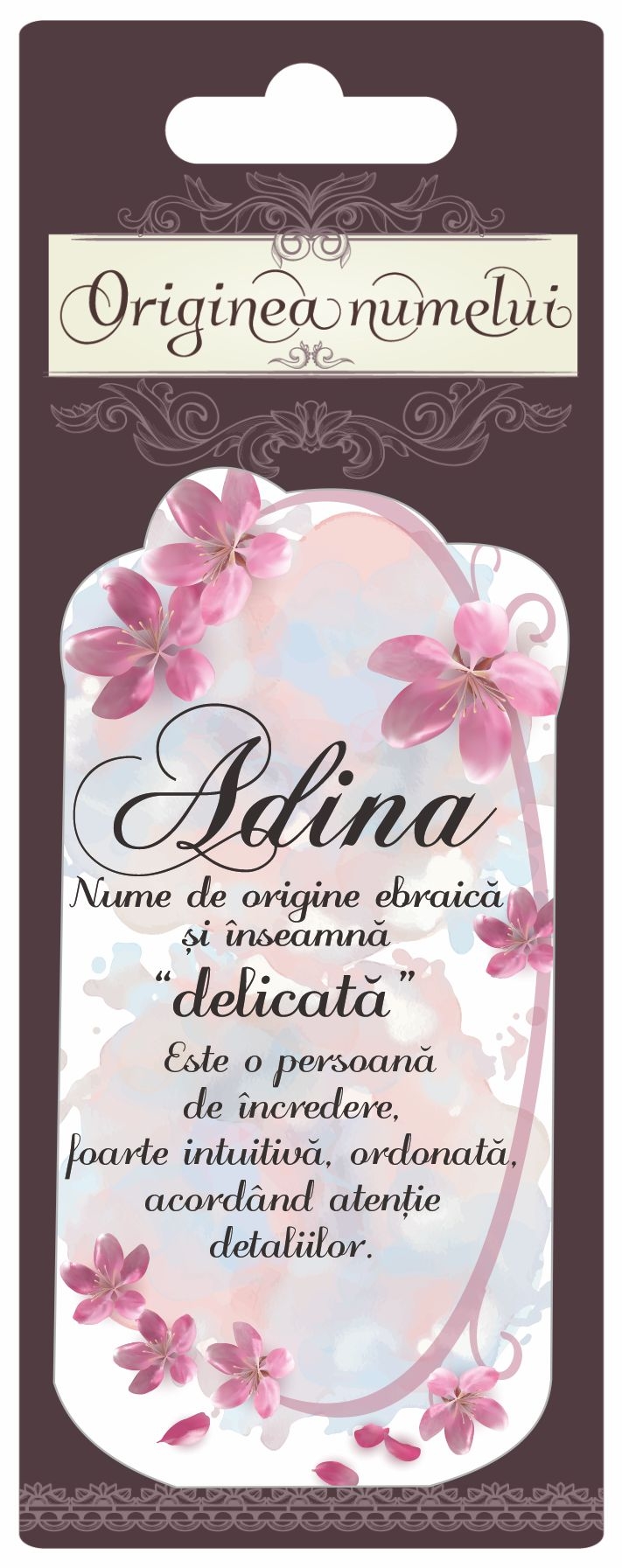 Magnet - Adina ( 10 cm x 5 cm ) Magnet - Adina ( 10 cm x 5 cm )