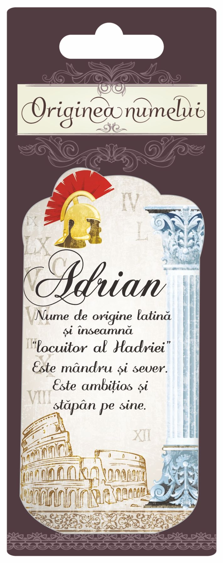 Magnet - Adrian ( 10 cm x 5 cm ) Magnet - Adrian ( 10 cm x 5 cm )