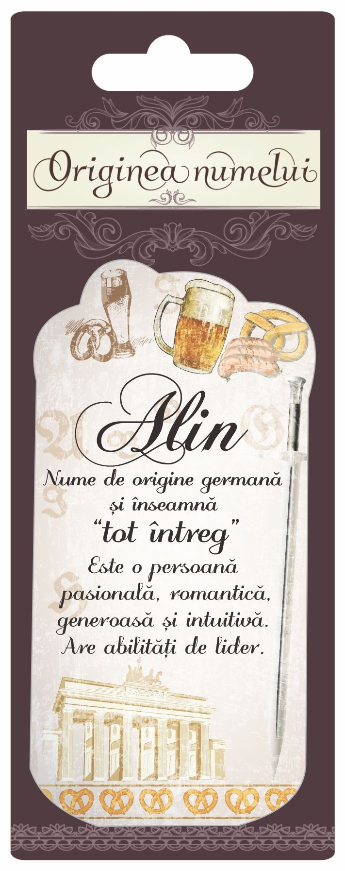 Magnet - Alin ( 10 cm x 5 cm ) Magnet - Alin ( 10 cm x 5 cm )