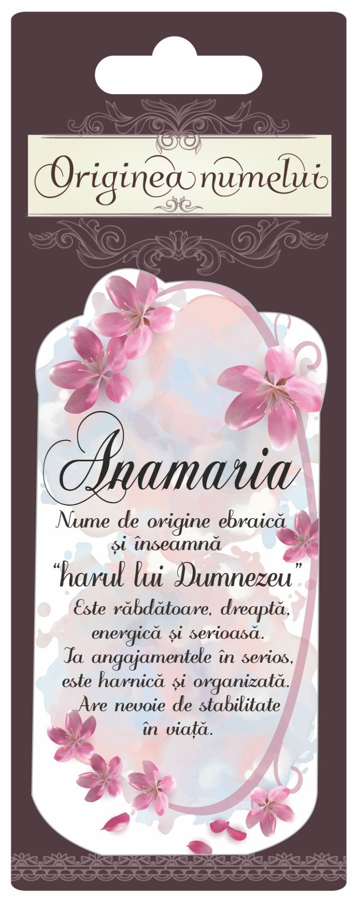 Magnet - Anamaria ( 10 cm x 5 cm ) Magnet - Anamaria ( 10 cm x 5 cm )