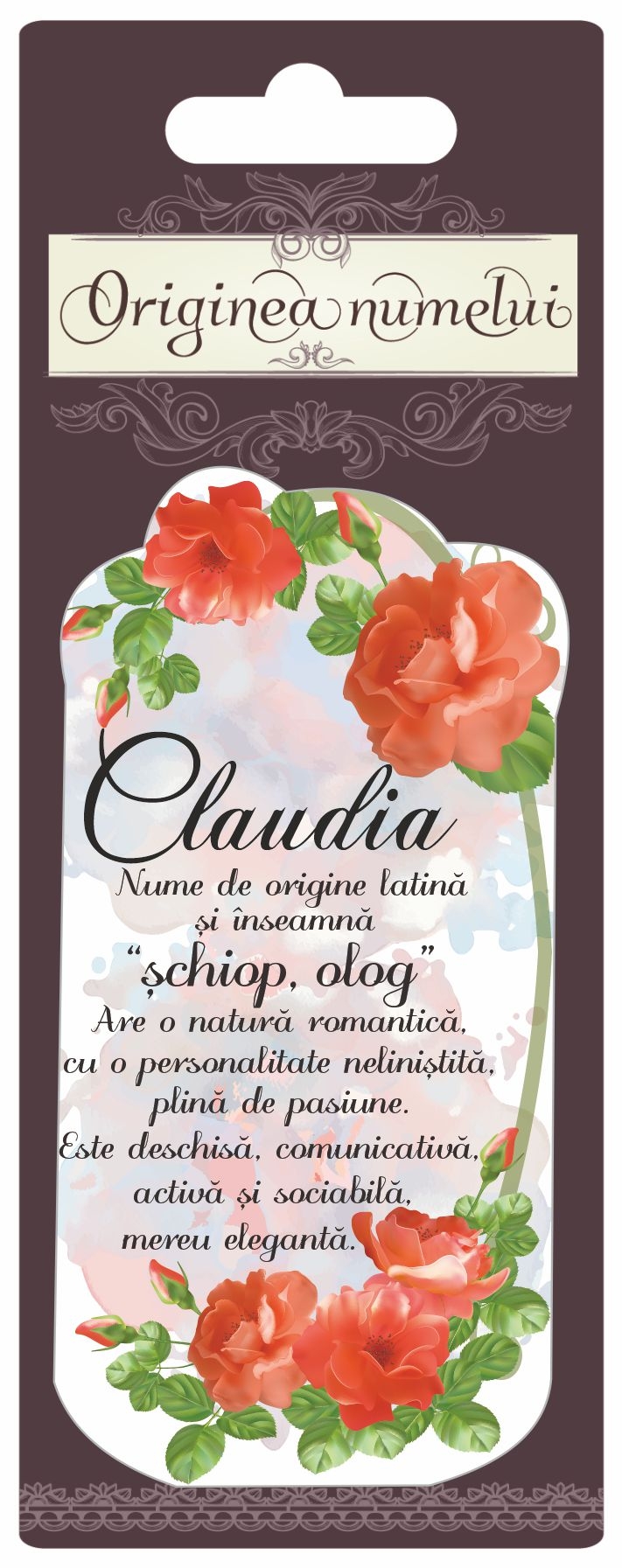 Magnet - Claudia ( 10 cm x 5 cm ) Magnet - Claudia ( 10 cm x 5 cm )