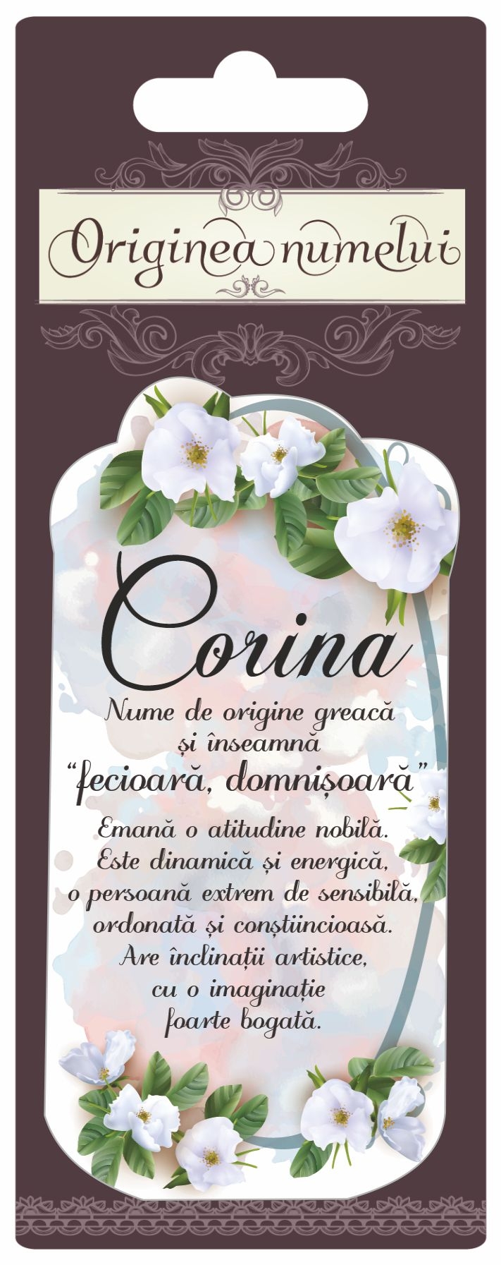 Magnet - Corina ( 10 cm x 5 cm ) Magnet - Corina ( 10 cm x 5 cm )