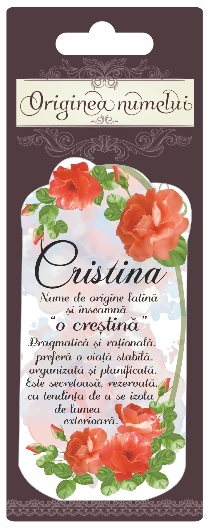 Magnet - Cristina ( 10 cm x 5 cm ) Magnet - Cristina ( 10 cm x 5 cm )