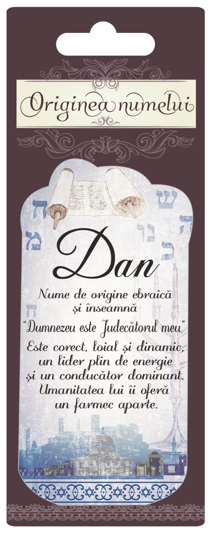 Magnet - Dan ( 10 cm x 5 cm ) Magnet - Dan ( 10 cm x 5 cm )