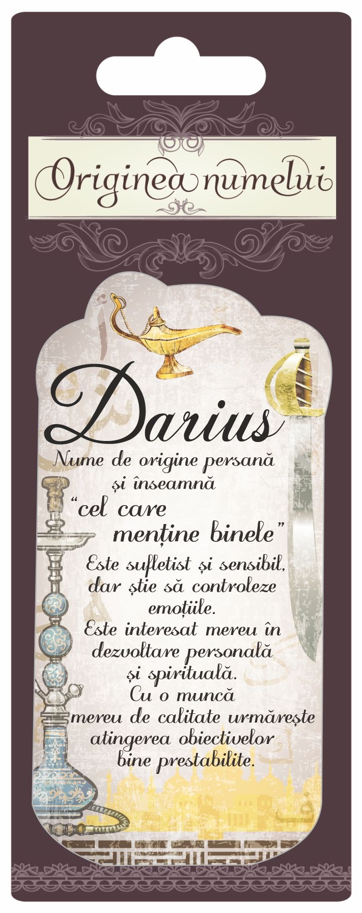 Magnet - Darius ( 10 cm x 5 cm ) Magnet - Darius ( 10 cm x 5 cm )