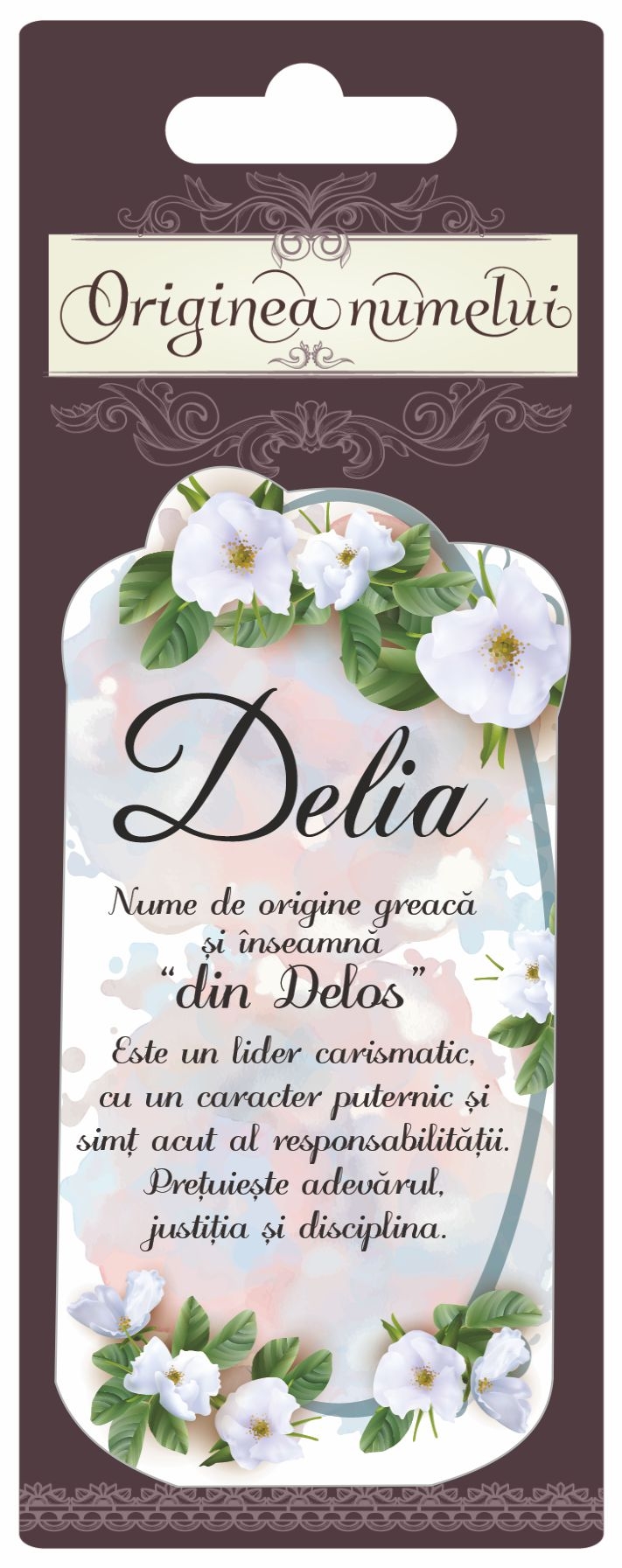 Magnet - Delia ( 10 cm x 5 cm ) Magnet - Delia ( 10 cm x 5 cm )