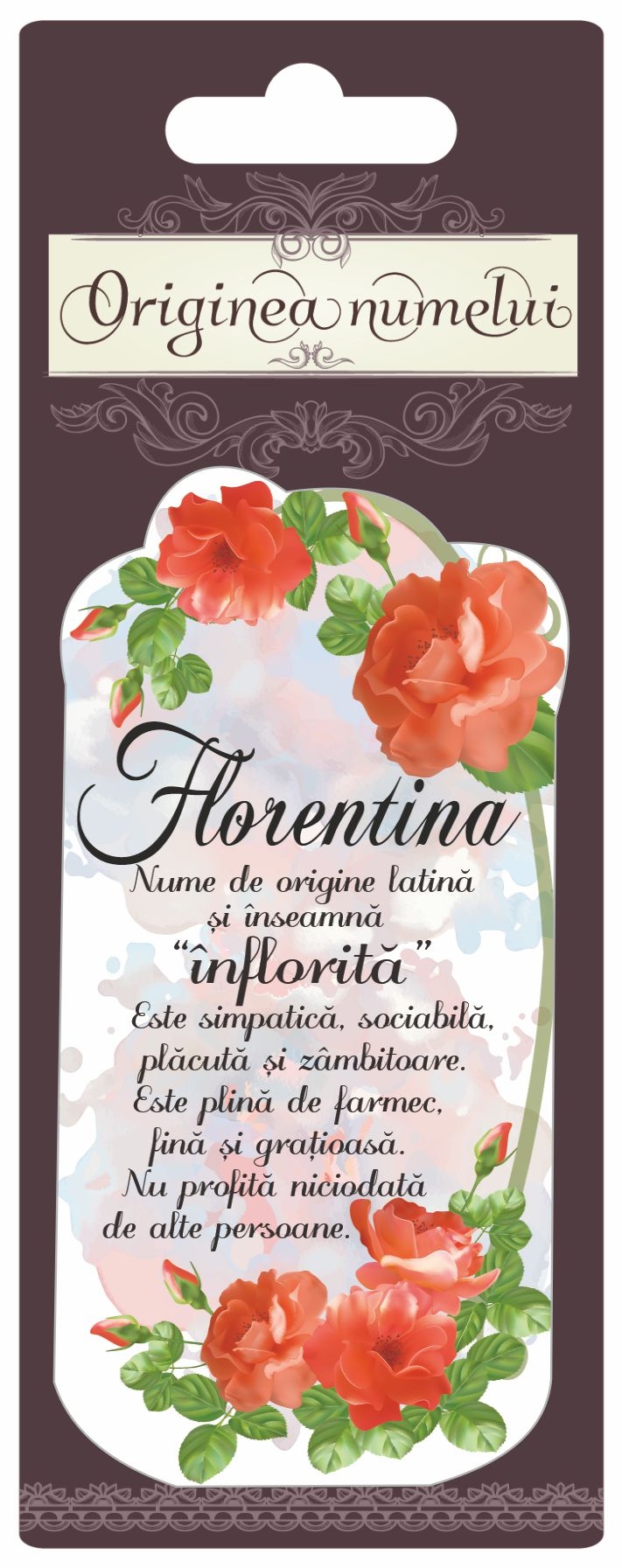 Magnet - Florentina ( 10 cm x 5 cm ) Magnet - Florentina ( 10 cm x 5 cm )