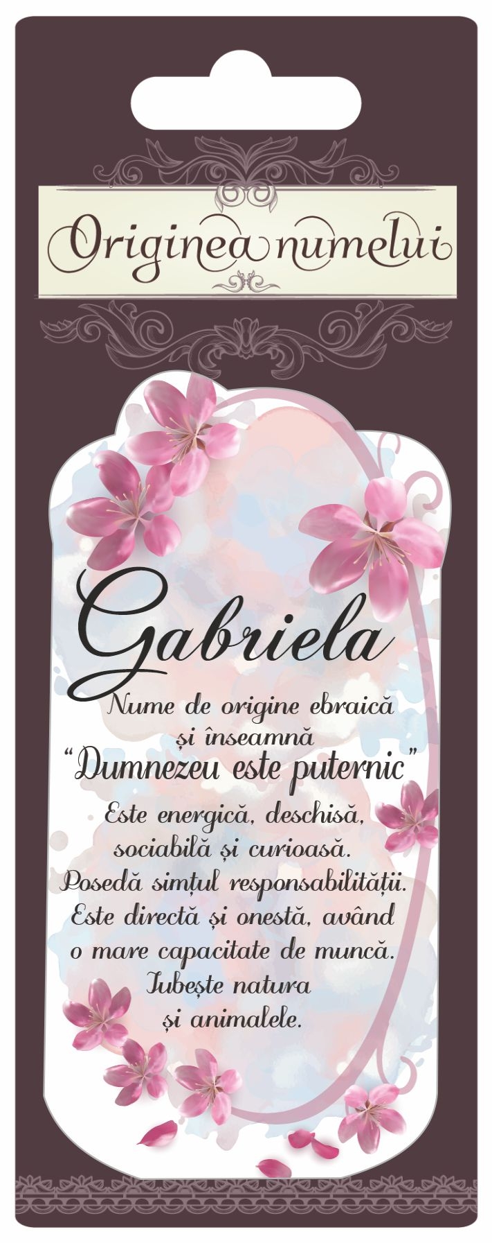 Magnet - Gabriela ( 10 cm x 5 cm ) Magnet - Gabriela ( 10 cm x 5 cm )