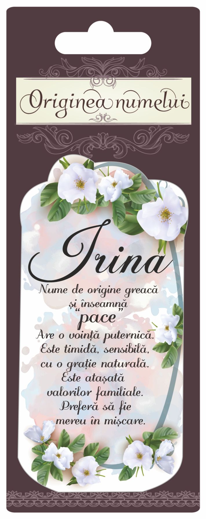 Magnet - Irina ( 10 cm x 5 cm ) Magnet - Irina ( 10 cm x 5 cm )