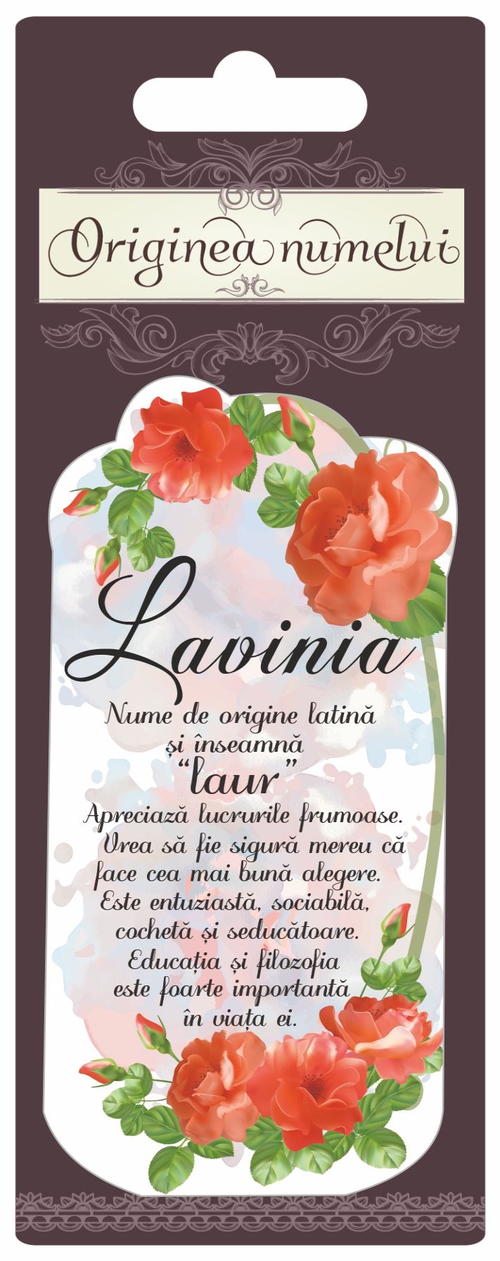 Magnet - Lavinia ( 10 cm x 5 cm ) Magnet - Lavinia ( 10 cm x 5 cm )