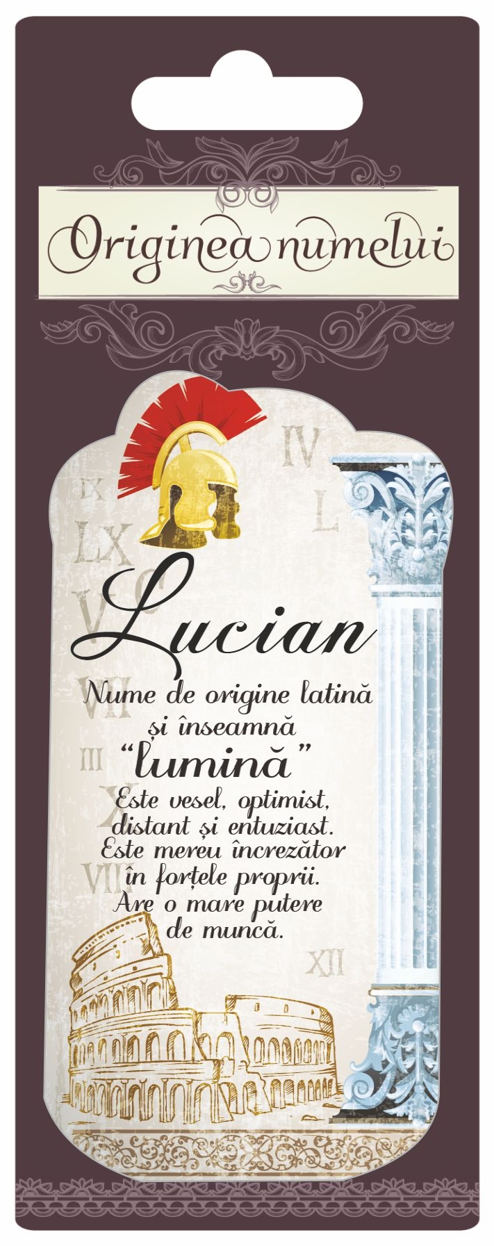 Magnet - Lucian ( 10 cm x 5 cm ) Magnet - Lucian ( 10 cm x 5 cm )