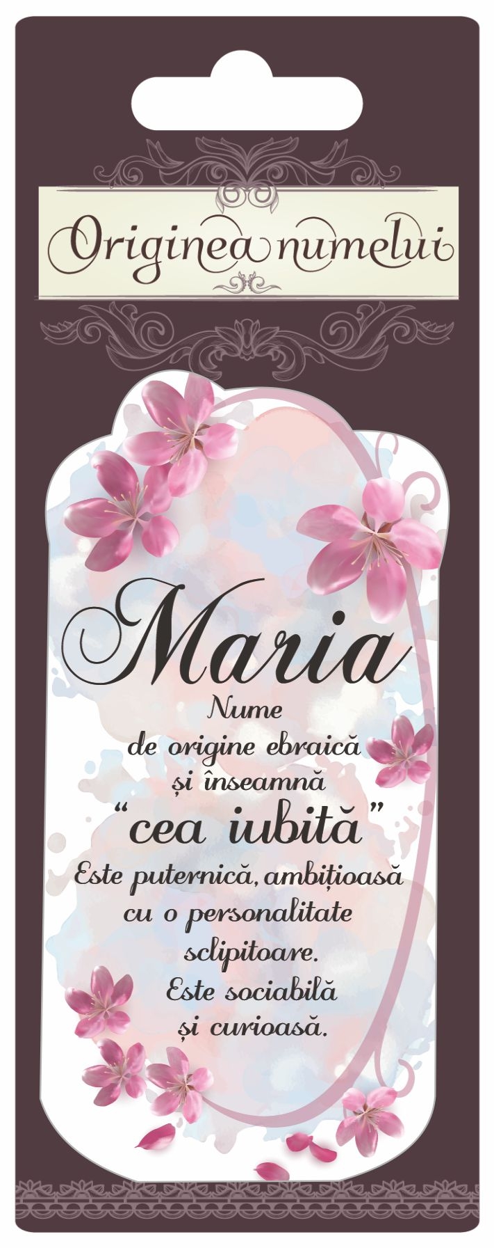Magnet - Maria ( 10 cm x 5 cm )